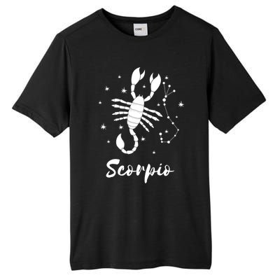 Scorpio Zodiac Sign Gift Tall Fusion ChromaSoft Performance T-Shirt