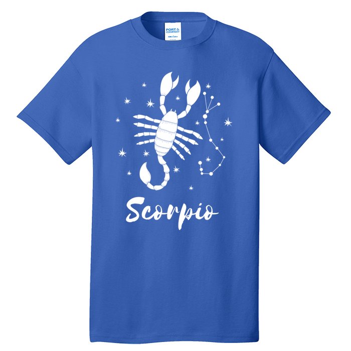 Scorpio Zodiac Sign Gift Tall T-Shirt