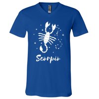 Scorpio Zodiac Sign Gift V-Neck T-Shirt