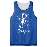 Scorpio Zodiac Sign Gift Mesh Reversible Basketball Jersey Tank