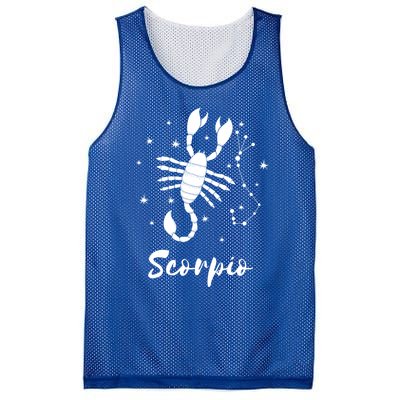 Scorpio Zodiac Sign Gift Mesh Reversible Basketball Jersey Tank