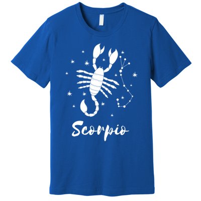 Scorpio Zodiac Sign Gift Premium T-Shirt