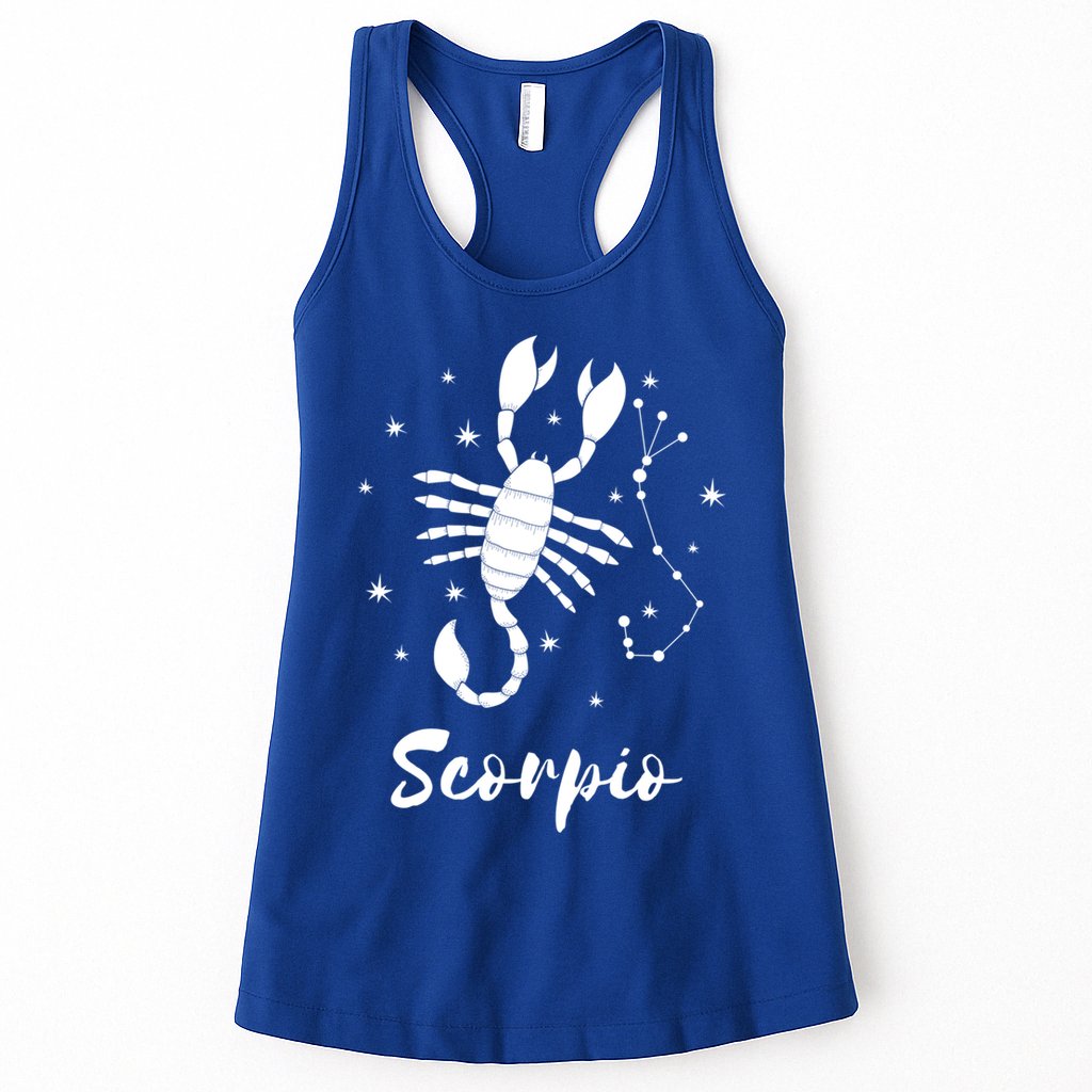 Scorpio Zodiac Sign Gift Womens Tank Top