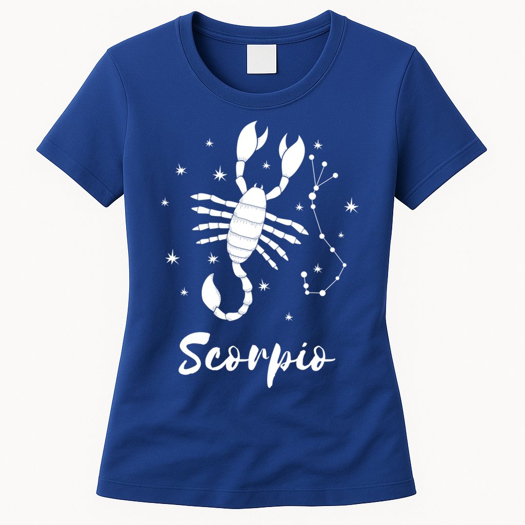 Scorpio Zodiac Sign Gift Womens T-Shirt