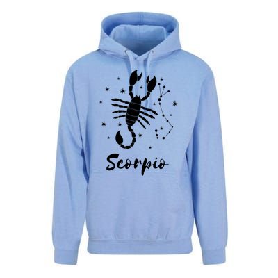 Scorpio Zodiac Sign Gift Unisex Surf Hoodie