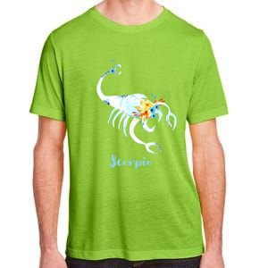 Scorpio Zodiac Sign Gift Adult ChromaSoft Performance T-Shirt