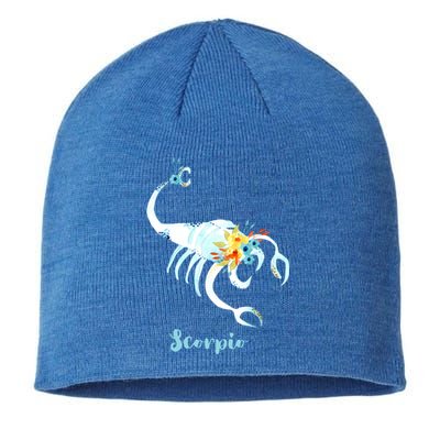 Scorpio Zodiac Sign Gift Sustainable Beanie