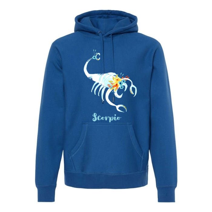 Scorpio Zodiac Sign Gift Premium Hoodie