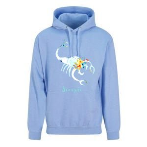 Scorpio Zodiac Sign Gift Unisex Surf Hoodie