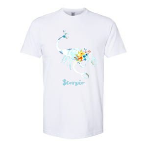 Scorpio Zodiac Sign Gift Softstyle CVC T-Shirt