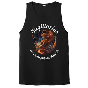 Sagittarius Zodiac Sign Astronomy Gift PosiCharge Competitor Tank