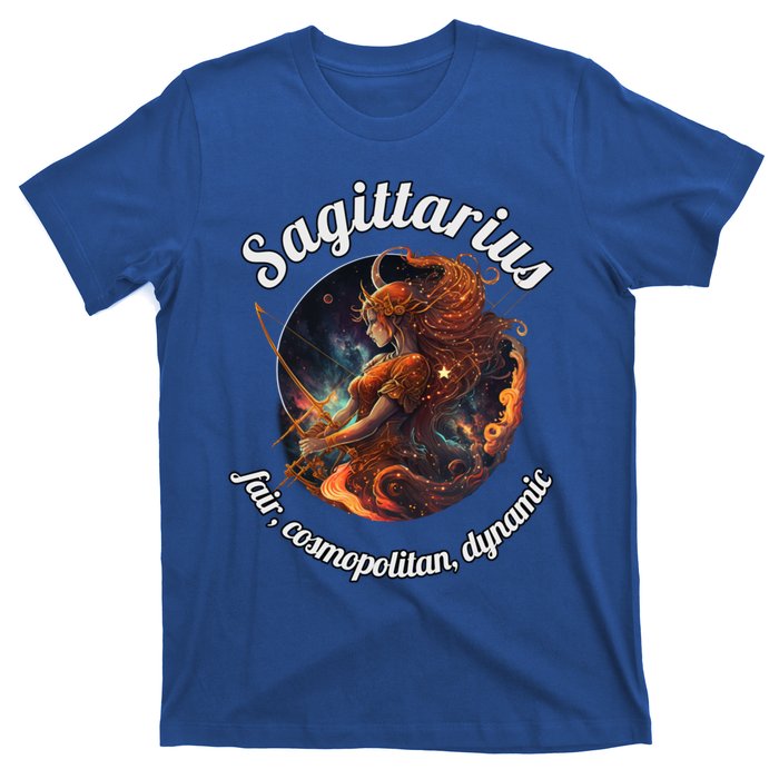 Sagittarius Zodiac Sign Astronomy Gift T-Shirt