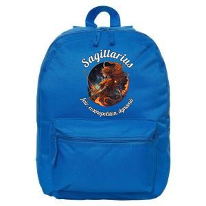 Sagittarius Zodiac Sign Astronomy Gift 16 in Basic Backpack