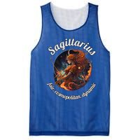 Sagittarius Zodiac Sign Astronomy Gift Mesh Reversible Basketball Jersey Tank