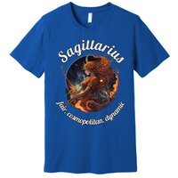 Sagittarius Zodiac Sign Astronomy Gift Premium T-Shirt