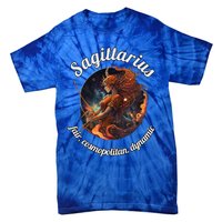 Sagittarius Zodiac Sign Astronomy Gift Tie-Dye T-Shirt