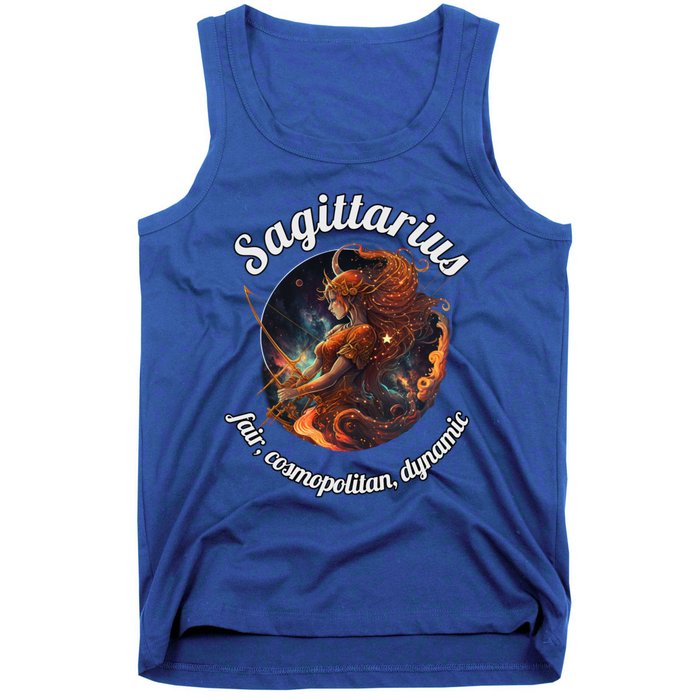 Sagittarius Zodiac Sign Astronomy Gift Tank Top