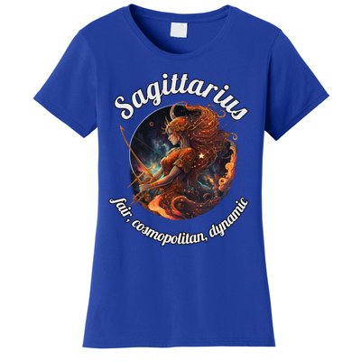 Sagittarius Zodiac Sign Astronomy Gift Women's T-Shirt