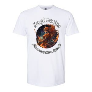 Sagittarius Zodiac Sign Astronomy Gift Softstyle CVC T-Shirt