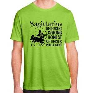 Sagittarius Zodiac Sign Astrology Horoscope Sagittarius Great Gift Adult ChromaSoft Performance T-Shirt