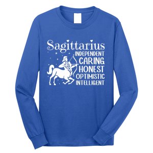 Sagittarius Zodiac Sign Astrology Horoscope Sagittarius Great Gift Long Sleeve Shirt