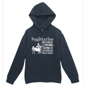 Sagittarius Zodiac Sign Astrology Horoscope Sagittarius Great Gift Urban Pullover Hoodie