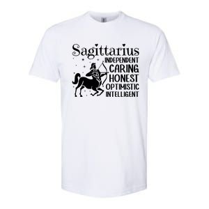 Sagittarius Zodiac Sign Astrology Horoscope Sagittarius Great Gift Softstyle CVC T-Shirt