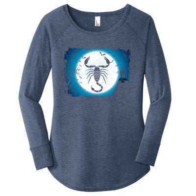 Scorpio Zodiac Signs Funny Gift Women's Perfect Tri Tunic Long Sleeve Shirt