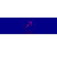 Sagittarius Zodiac Sign Bow And Arrow Gift Bumper Sticker