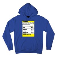 Scorpio Zodiac Star Sign Funny Astrology Nutrition Facts Great Gift Hoodie