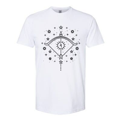 Sagittarius Zodiac Sign Astrology Meaningful Gift Softstyle® CVC T-Shirt