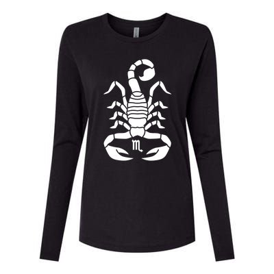 Scorpio Zodiac Scorpion Meaningful Gift Womens Cotton Relaxed Long Sleeve T-Shirt