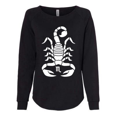 Scorpio Zodiac Scorpion Meaningful Gift Womens California Wash Sweatshirt