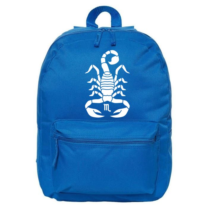 Scorpio Zodiac Scorpion Meaningful Gift 16 in Basic Backpack