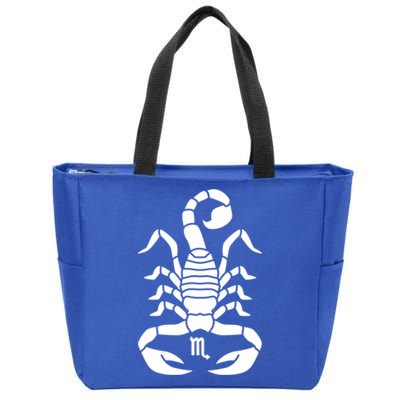 Scorpio Zodiac Scorpion Meaningful Gift Zip Tote Bag