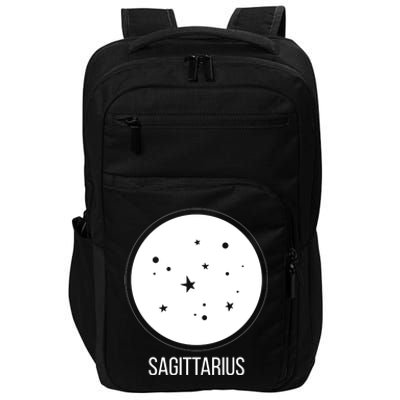 Sagittarius Zodiac Sign Stars Constellation Funny Gift Impact Tech Backpack