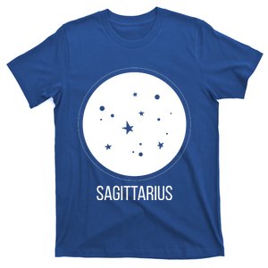 Sagittarius Zodiac Sign Stars Constellation Funny Gift T-Shirt