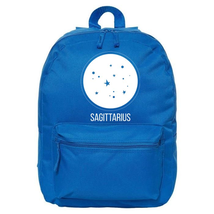 Sagittarius Zodiac Sign Stars Constellation Funny Gift 16 in Basic Backpack