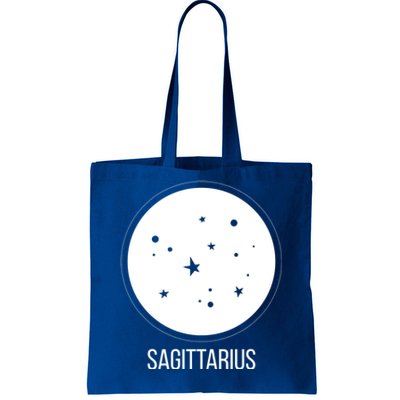 Sagittarius Zodiac Sign Stars Constellation Funny Gift Tote Bag