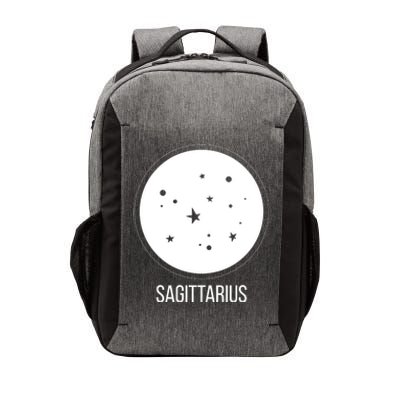 Sagittarius Zodiac Sign Stars Constellation Funny Gift Vector Backpack