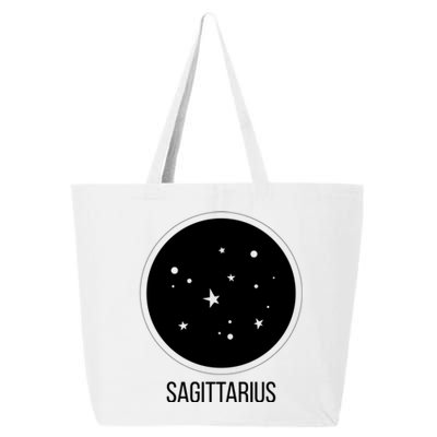 Sagittarius Zodiac Sign Stars Constellation Funny Gift 25L Jumbo Tote