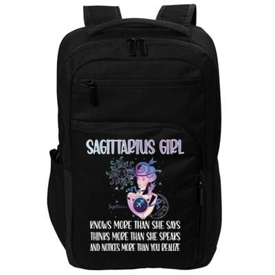 Sagittarius Zodiac Sign Sagittarius Horoscope Astrology Gift Impact Tech Backpack