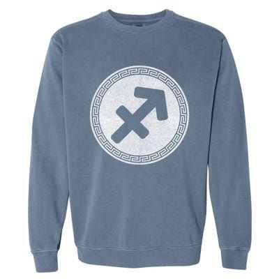 Sagittarius Zodiac Sign Meaningful Gift Garment-Dyed Sweatshirt