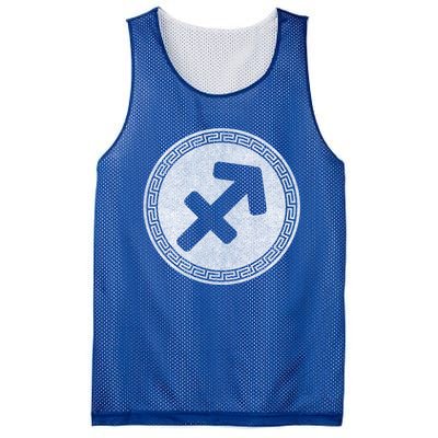 Sagittarius Zodiac Sign Meaningful Gift Mesh Reversible Basketball Jersey Tank