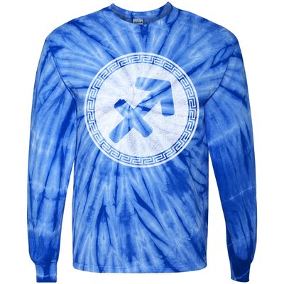 Sagittarius Zodiac Sign Meaningful Gift Tie-Dye Long Sleeve Shirt