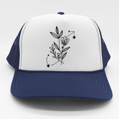 Scorpio Zodiac Sign Constellation Astronomy Gift Trucker Hat