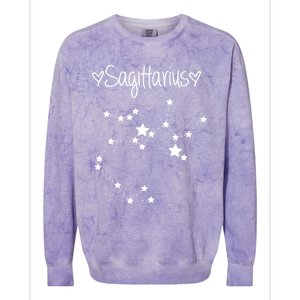 Sagittarius Zodiac Sign Horoscope November December Birthday Gift Colorblast Crewneck Sweatshirt