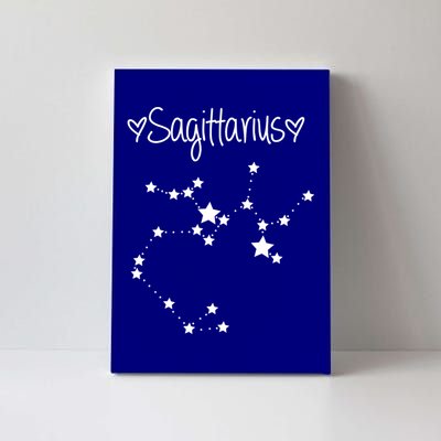 Sagittarius Zodiac Sign Horoscope November December Birthday Gift Canvas