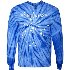 Sagittarius Zodiac Sign Horoscope November December Birthday Gift Tie-Dye Long Sleeve Shirt