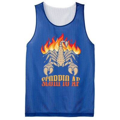 Scorpio Zodiac Sign Horoscope Astrology Gift Mesh Reversible Basketball Jersey Tank